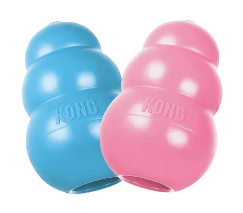 KONG Natural Teething Rubber Chew Toy