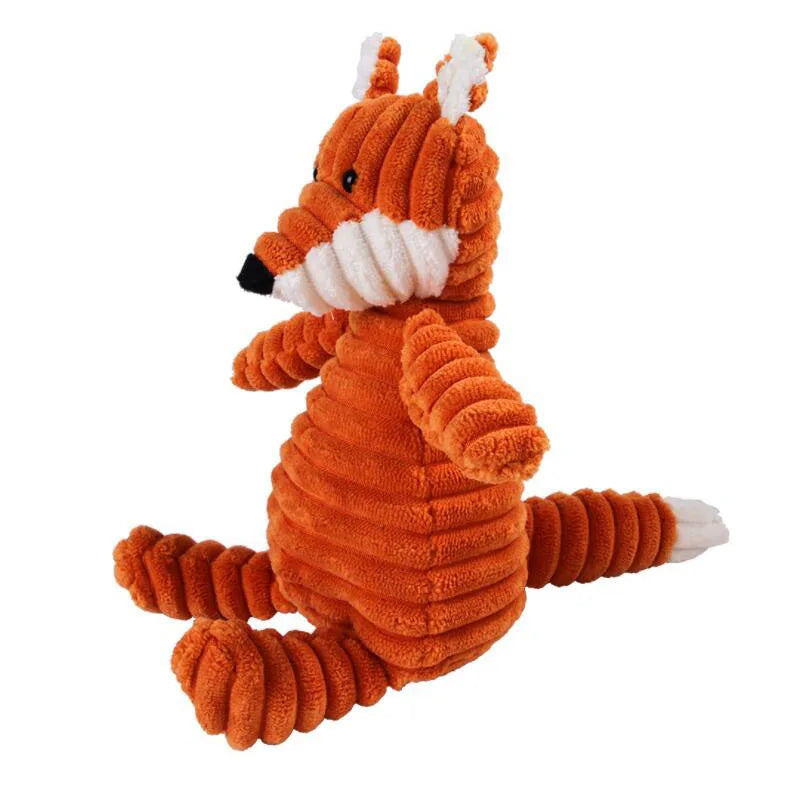 Squeaky Bite Resistant Plush Dog Toy