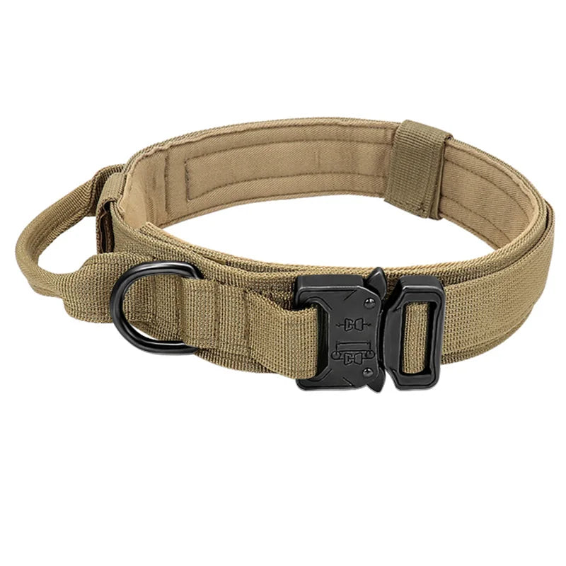 Military Tactical Dog Collar and Leash