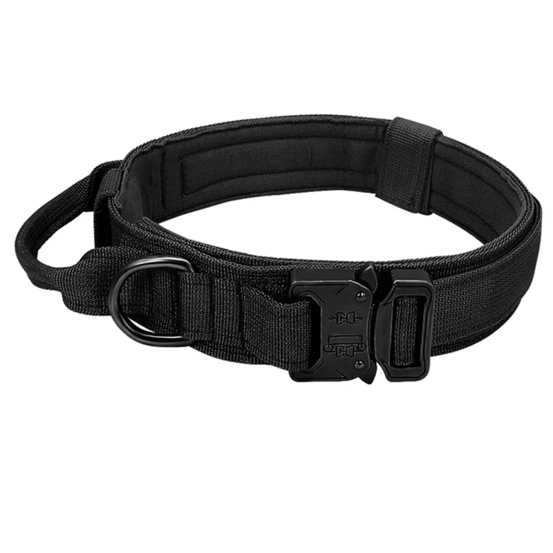 Military Tactical Dog Collar and Leash