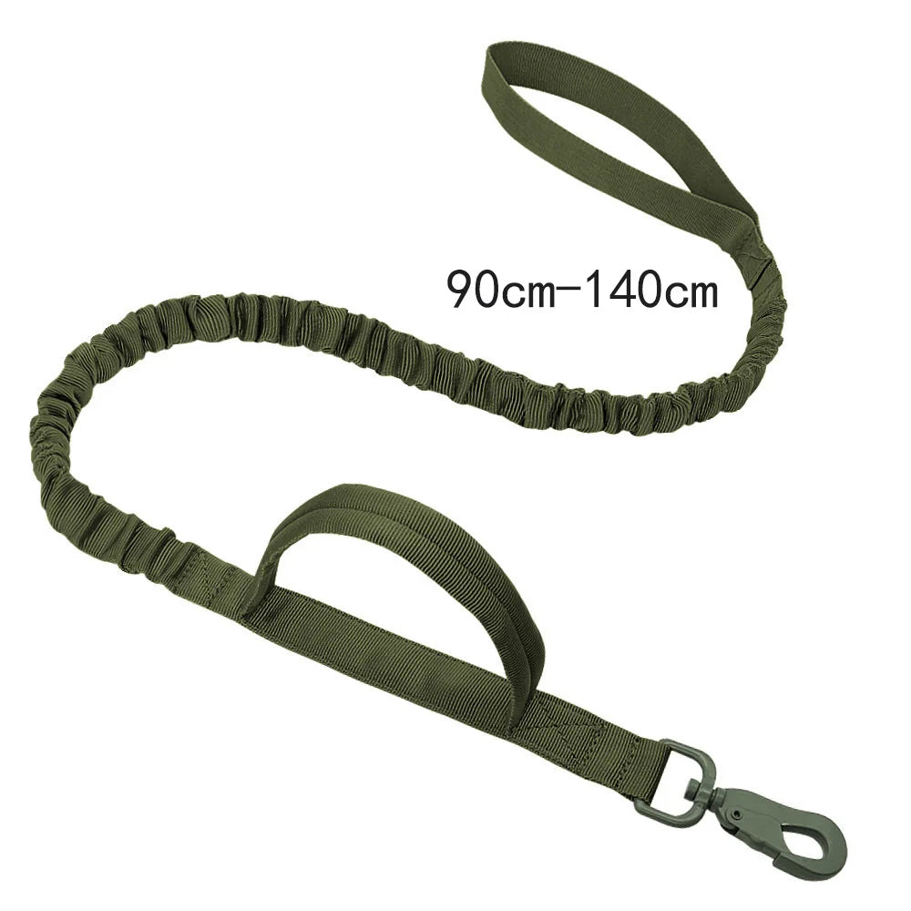 Military Tactical Dog Collar and Leash
