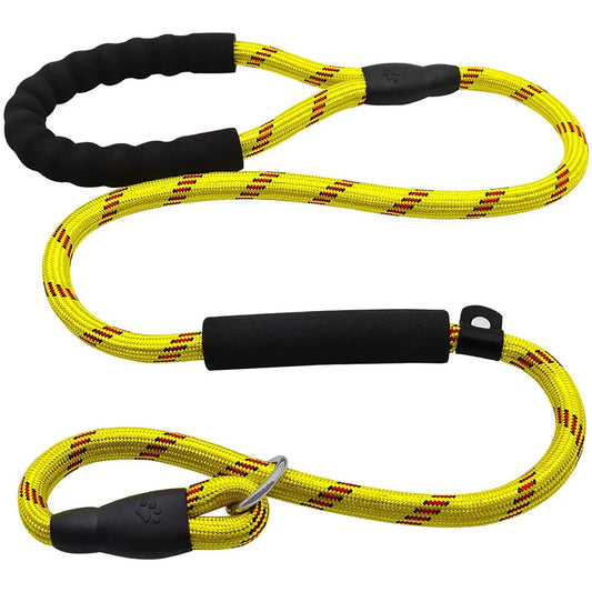 Heavy Duty Reflective Slip Lead Dog Leash