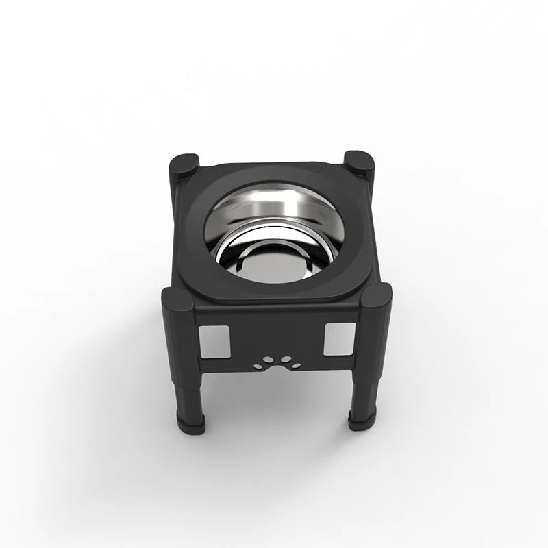 Elevated Adjustable Dog Bowl, Slow Feeder, and Water Bowl with Spill-Proof, Non-Slip Design