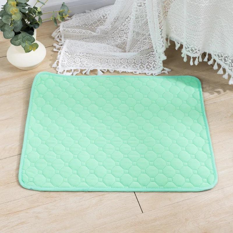 Reusable Absorbent Dog Pee Pad – Washable Training Mat & Pet Bed Protector