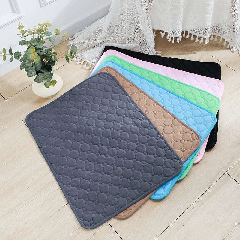 Reusable Absorbent Dog Pee Pad – Washable Training Mat & Pet Bed Protector