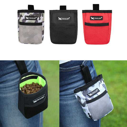 Dog Training Treat Pouch – Snack Reward Waist Bag for Puppies & Pets